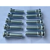 RANXHUA 10PCS Wheel Stud Bolts 7/16-20 Thread .472 in. Knurl 610-186 Replacement for Select Chevrolet, GMC, Plymouth, Pontiac, Oldsmobile, Buick, Jeep Dodge Dart