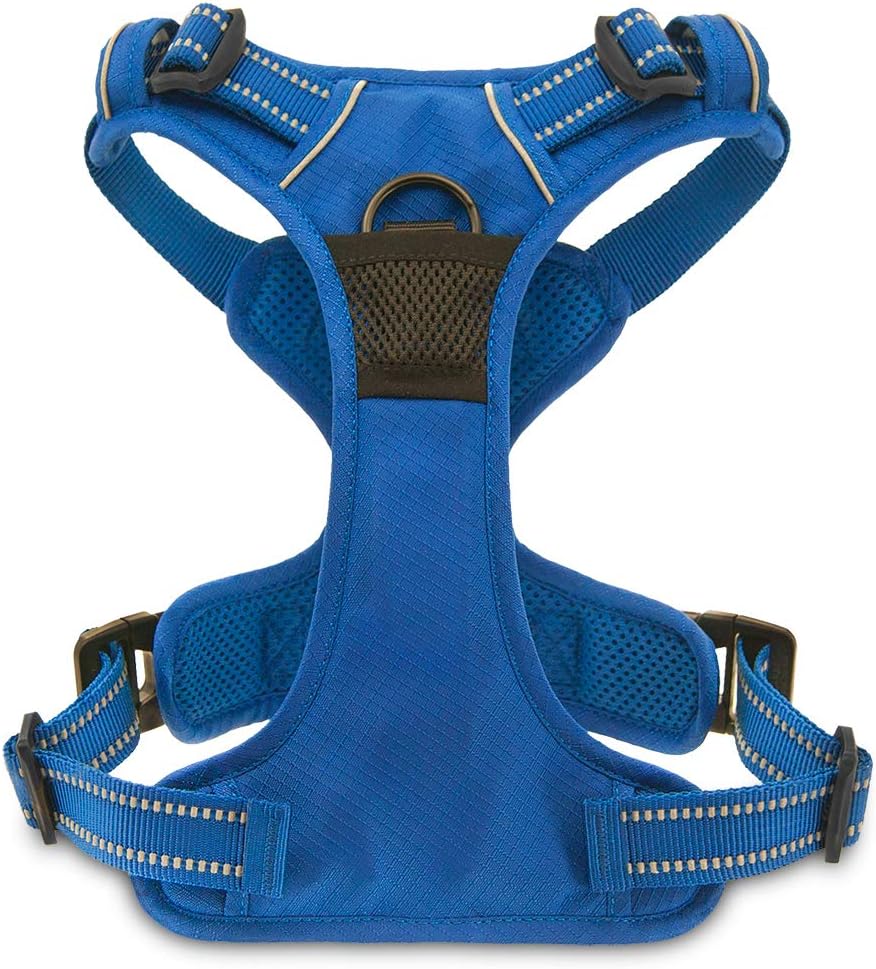 Voyager Dog Harness Dual Leash Attachment No-Pull Control Adjustable Soft but Strong Pet Harness for Medium and Large Dogs with 3M Reflective Technology - Image 3