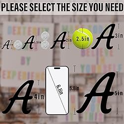 Llewyn 510 Pieces 10 Sheets Letter Stickers,Self