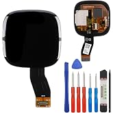 E-yiiviil LCD Digital Display Compatible with Fitbit Versa 4 Sense 2 LCD Display Touch Screen Assembly with Tools