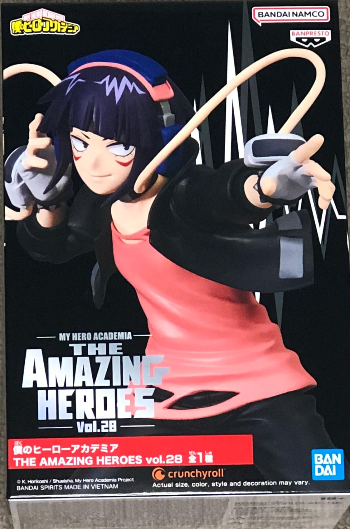 Banpresto Figure Statue My Hero Academia Kyoka Jiro – The Amazing Heroes Vol.28 - Height 13cm - Multicolor