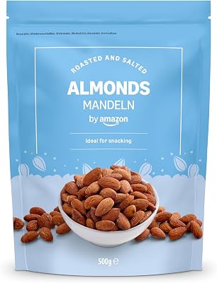 ALMENDRAS TOSTADAS Y SALADAS, 500 g