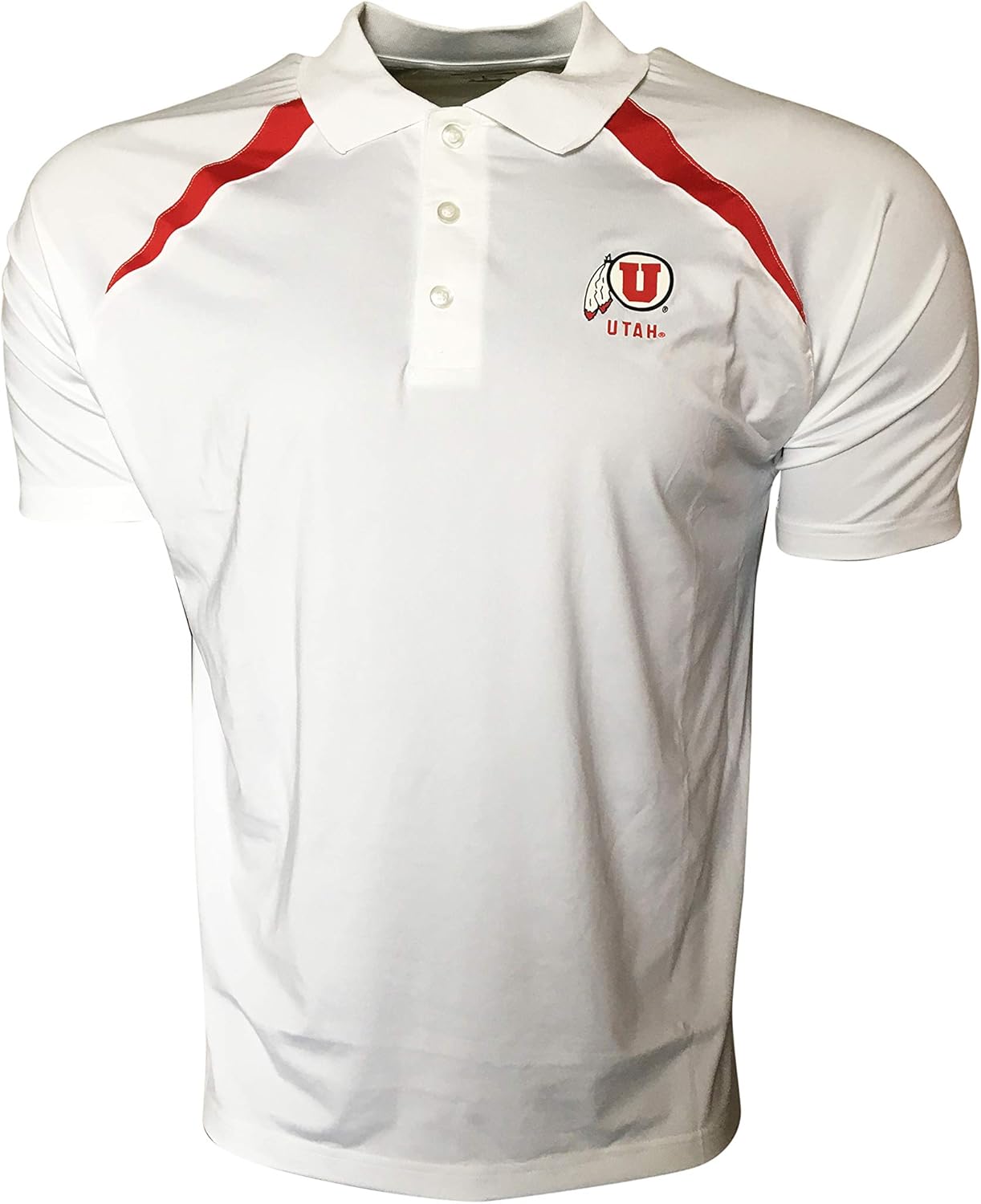 Champion Men's Utah Utes Golf Polo Shirt Authentic Short Sleeve