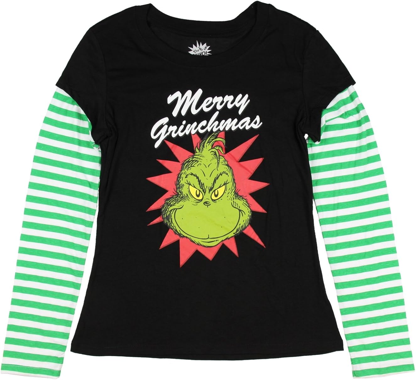 grinch raglan shirt