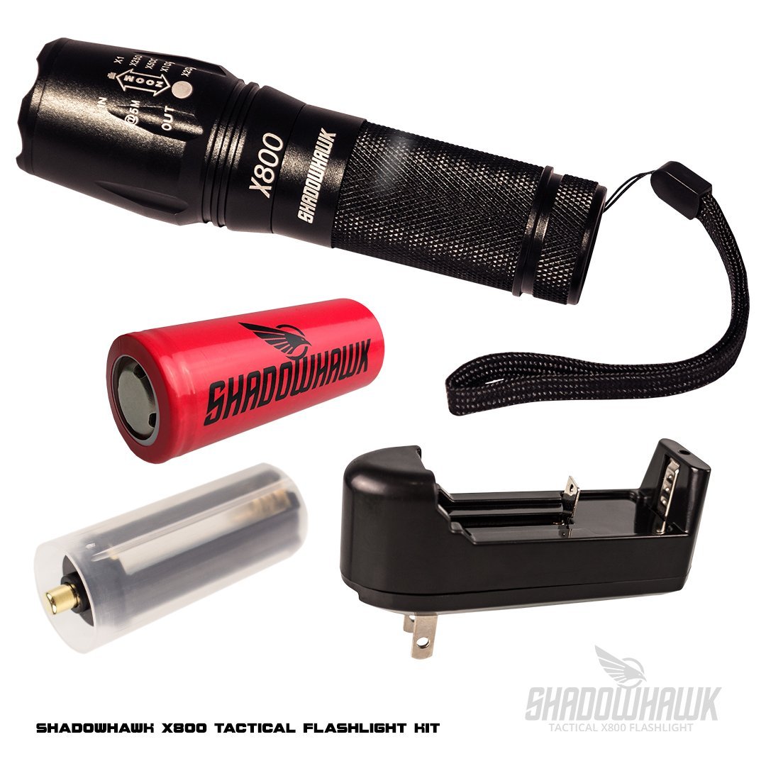 Shadowhawk X800 High Tactical Flashlight 800 Lumens X2000 With Case 17 71dzl4lUJaL