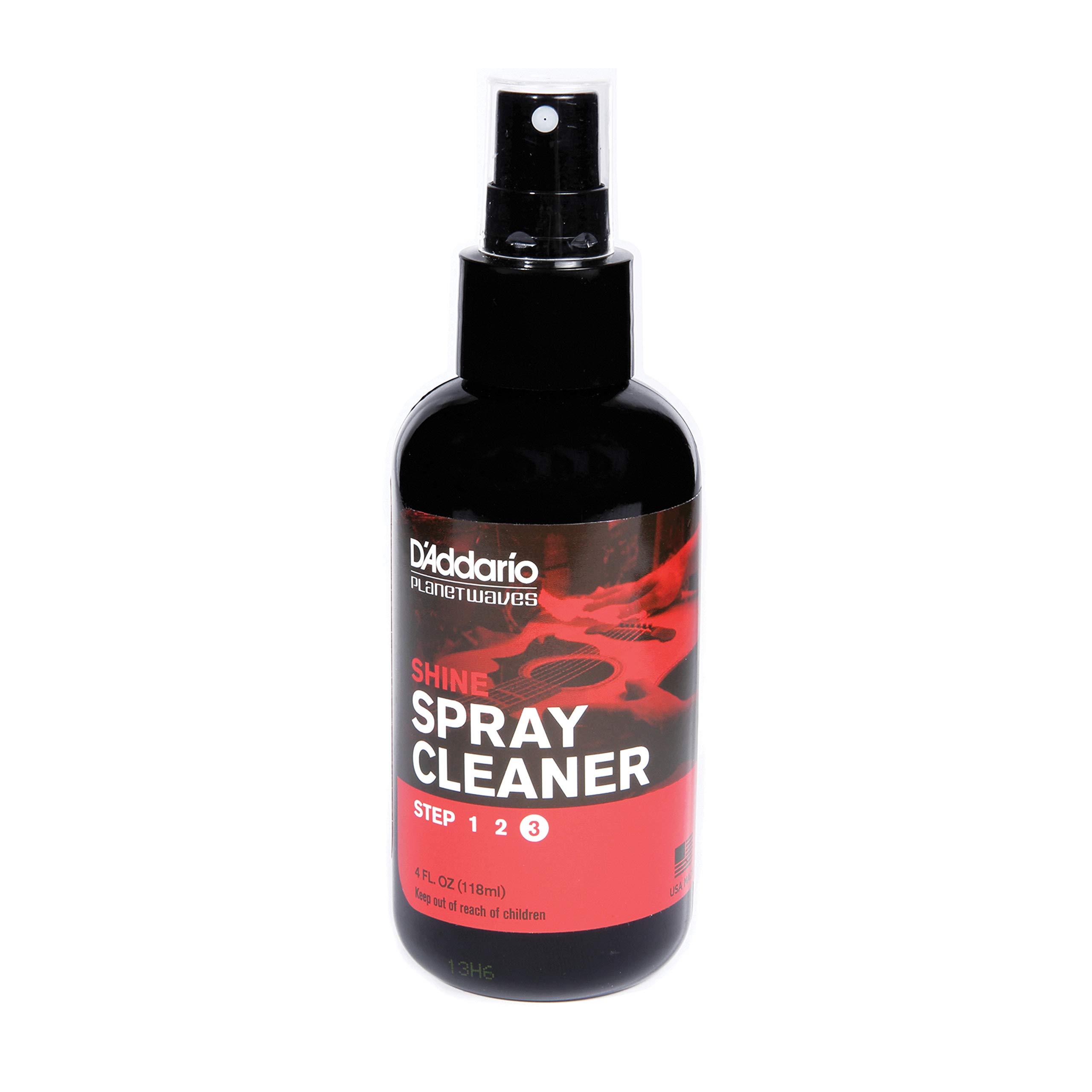 Planet Waves PW-PL-03 Shine Guitar Spray, Black, 4oz