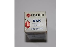 TopOne GE DAK 120V 500W Projector Lamp Bulb Unused in Box