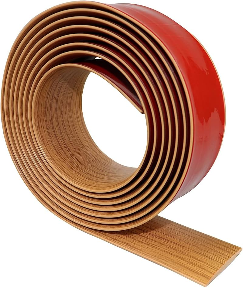 GELINTONG Laminate Threshold Strip Self Adhesive Vinyl Transition Door Bar