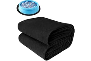 JPY Round Pool Liner Pad for Above Ground Swimming Pools Heavy Duty Under Pool Mat, Puncture Resistant, Extend Liner Life (12 FT)