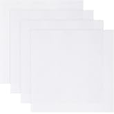 Akamino 4 Pcs LED Light Diffuser, 11.8x11.8x0.039In PC Light Board Diffusion Cover Sheet, LED Dimming Film Anti-Glare for Soften Ceiling Light, LED Downlight, Spotlight LED Panel, Track Light