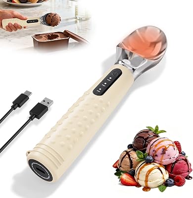 Cuillère à Crème Glacée Chauffante Électrique