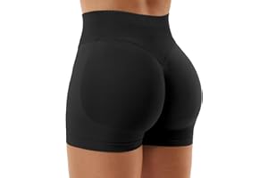 YEOREO SoftHue Women Workout Gym Impact Shorts Hidden Scrunch Butt Lifting 2.5"/3.6"/4.5"/6" Seamless Shorts