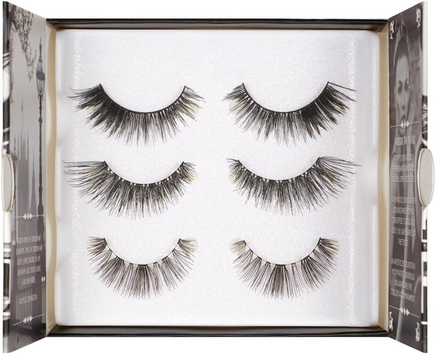 Eylure The London Edit False Lashes Multipack, No. 121, No. 117, No. 154, 1 Count