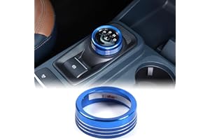 AUNGINSY Car Gear Shift Switch Button Ring Trim Cover Compatible with Ford Maverick 2022 2023 Car Gear Knob Ring Cover Gear Shift Switch Knob Cover Gear Shifter Head Button Protect Decor Interior Accessories