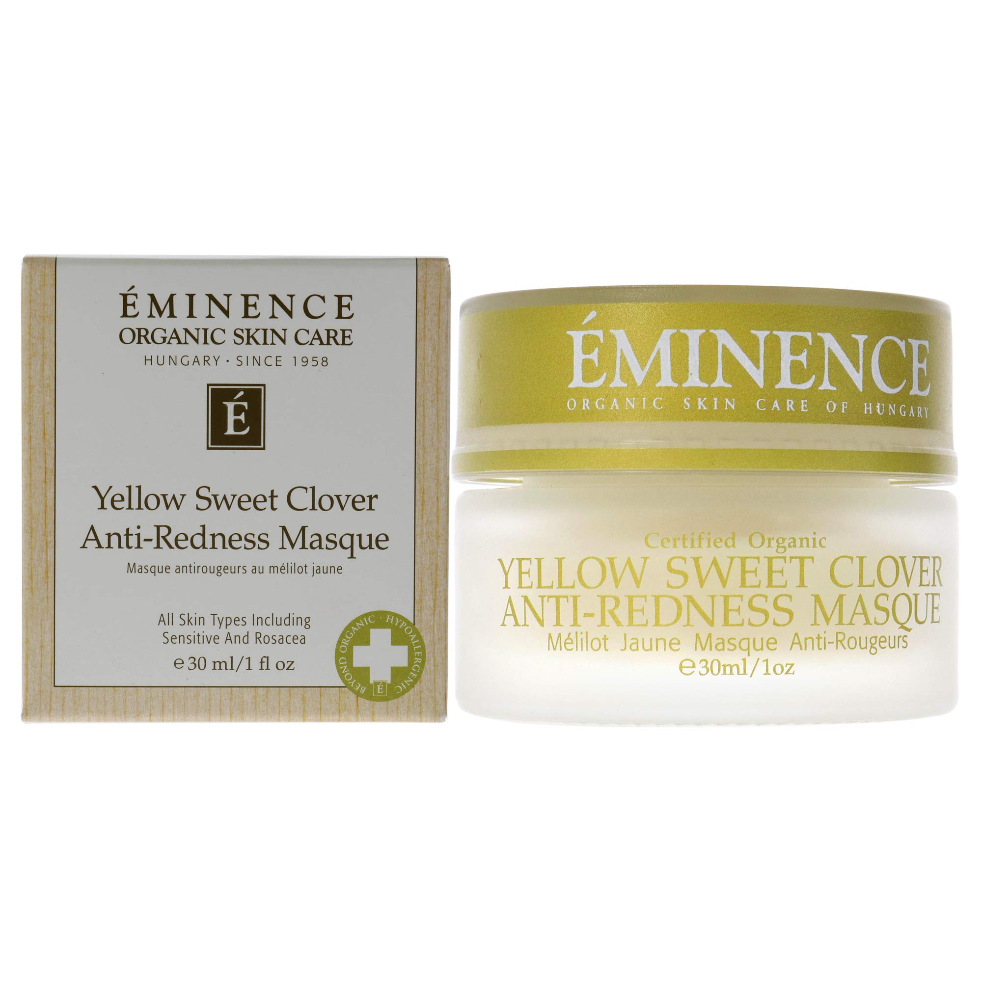 Eminence Yellow Sweet Clover Anti-Redness Masque for Unisex 1 oz Mask
