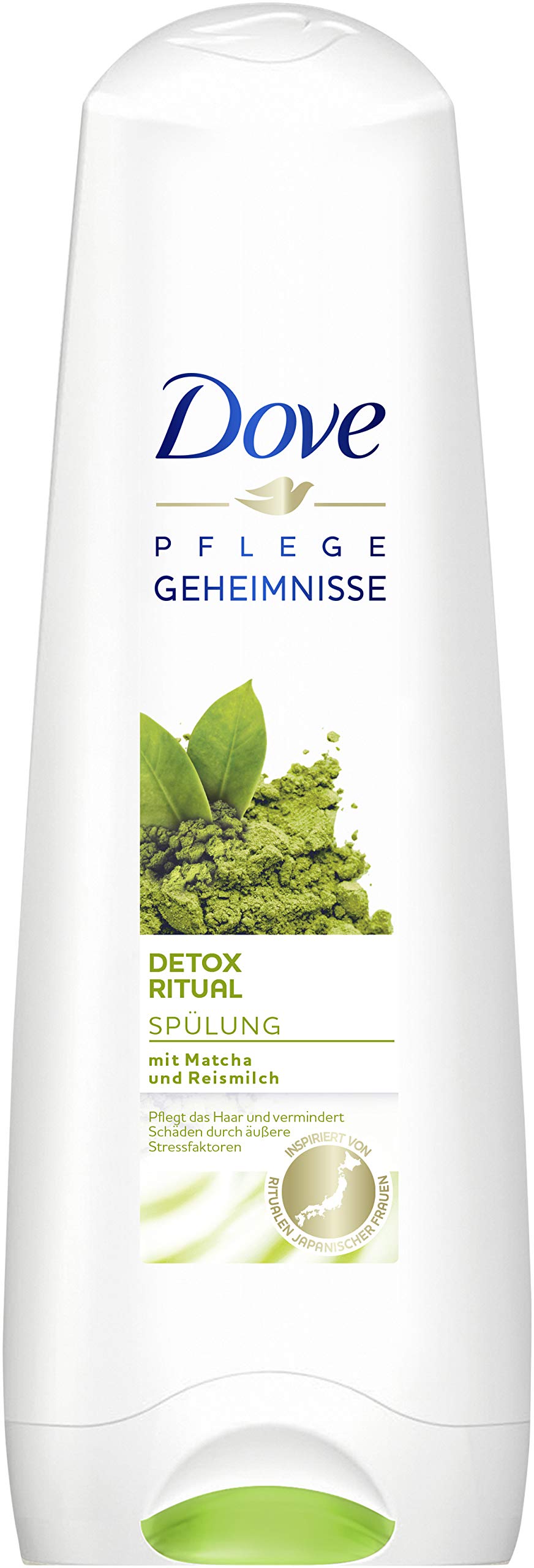 Dove Detox Ritual Women's Conditioner Pack of 6 with Matcha and Rice for Smooth Hair (6 x 200 ml)