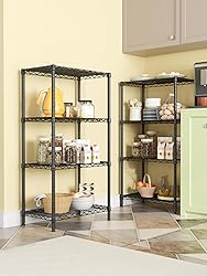 SINGAYE 4 Tier Storage Rack Wire Shelving Unit