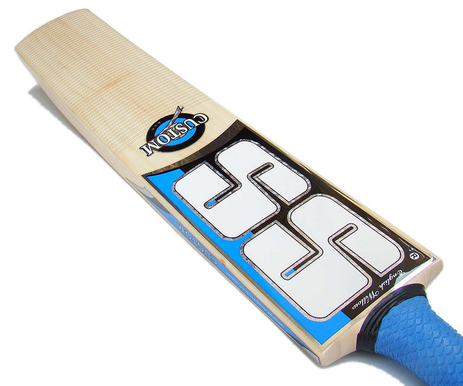 Buy SS Sunridges Custom English Willow Cricket Bat, Short Handle Online