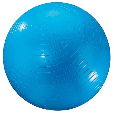 big blue exercise ball