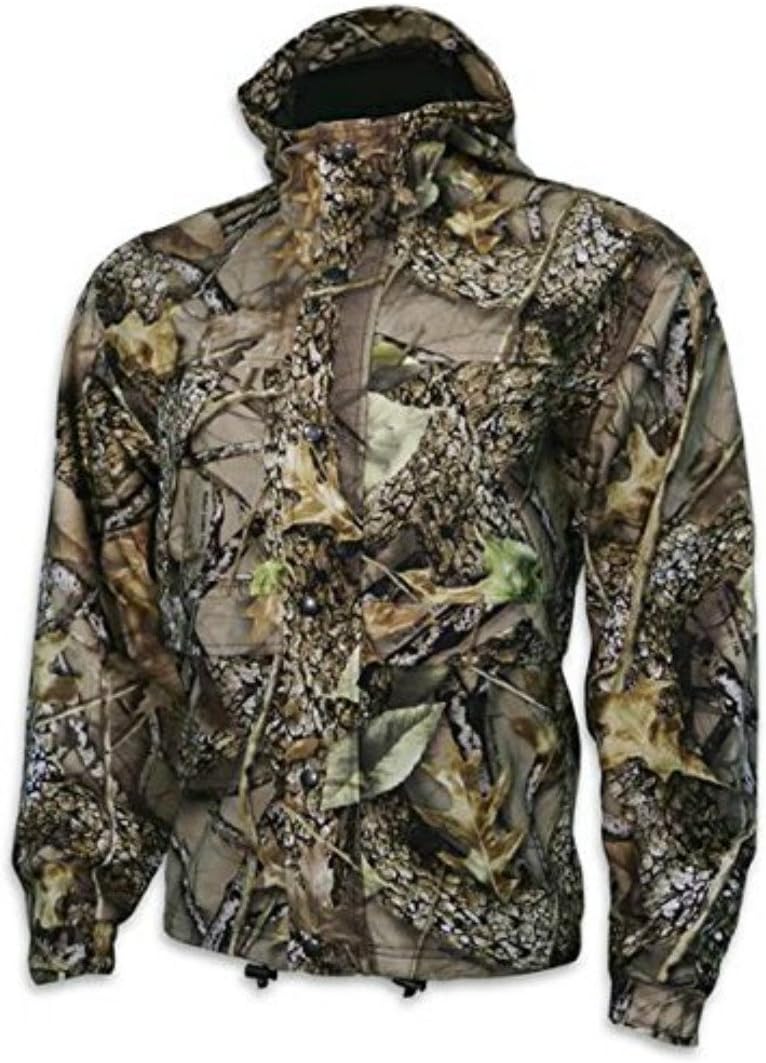 WFS Tan Burly Camo Waterproof Wrap Knit Hunting Camo Rain Jacket