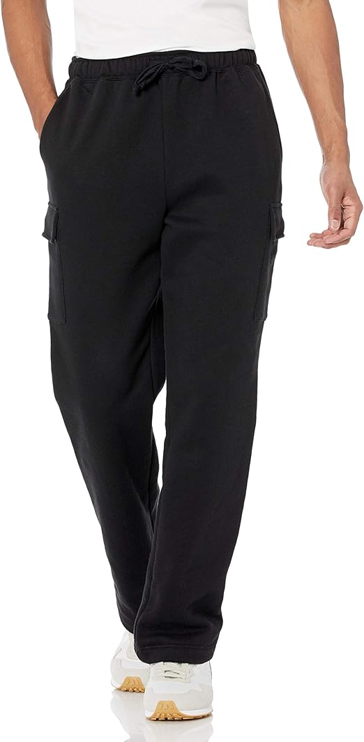 Amazon Essentials Men's Cargo Fleece Sweatpant Clothing