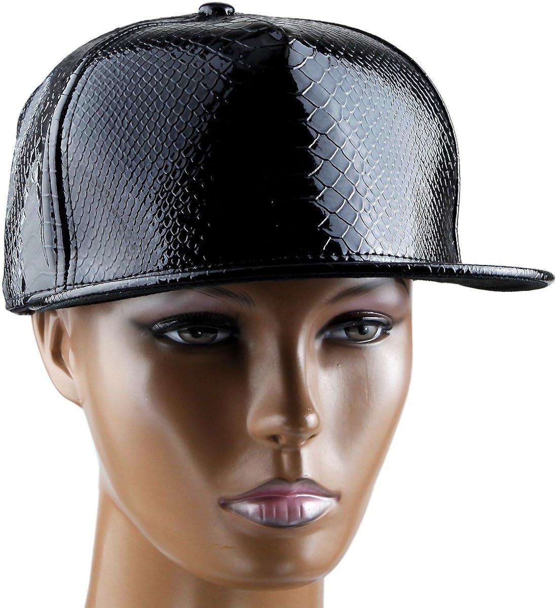 Samtree Unisex Snapback Hats,Adjustable Hip Hop Flat Brim Baseball Cap (01-Gold): Clothing