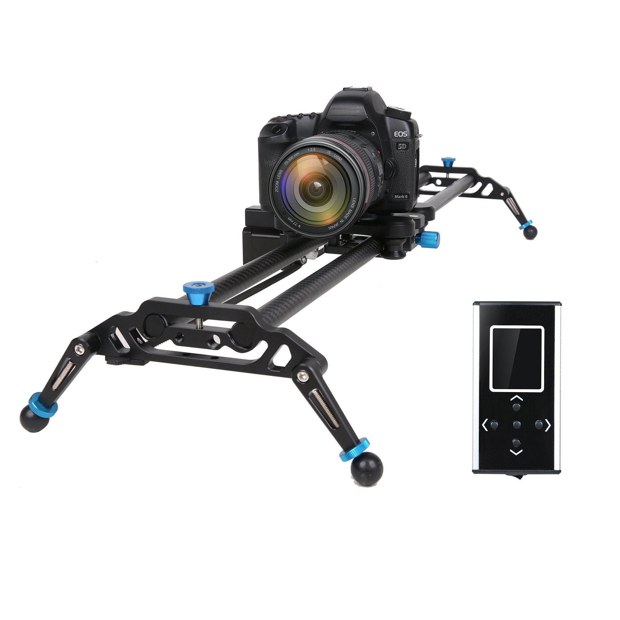 GVM Motorized Camera Slider DSLR Dolly with Automatic Looping Real Time