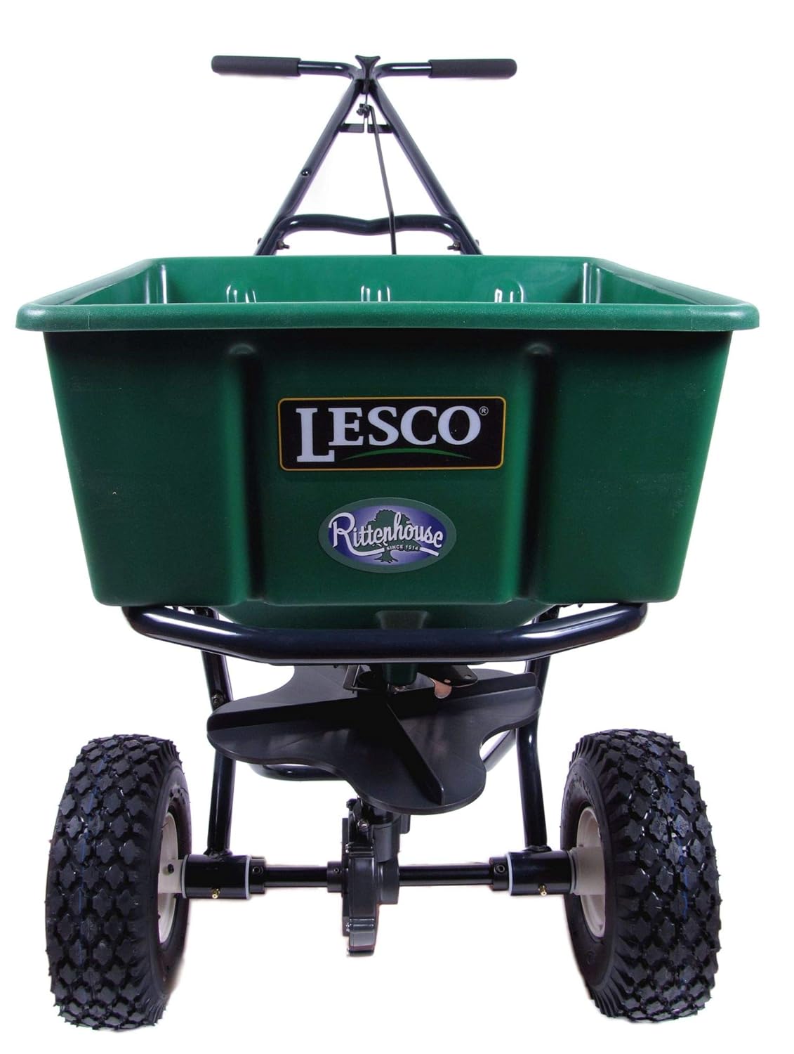 Amazon.com : Lesco 50Lb Push Spreader : Lawn And Garden Spreaders : Garden  & Outdoor