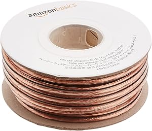 Amazon _ Amazonベーシック スピーカーケーブル 14ゲージ 15m _ Amazonベーシック(Amazon Basics) _ 家電＆カメラ