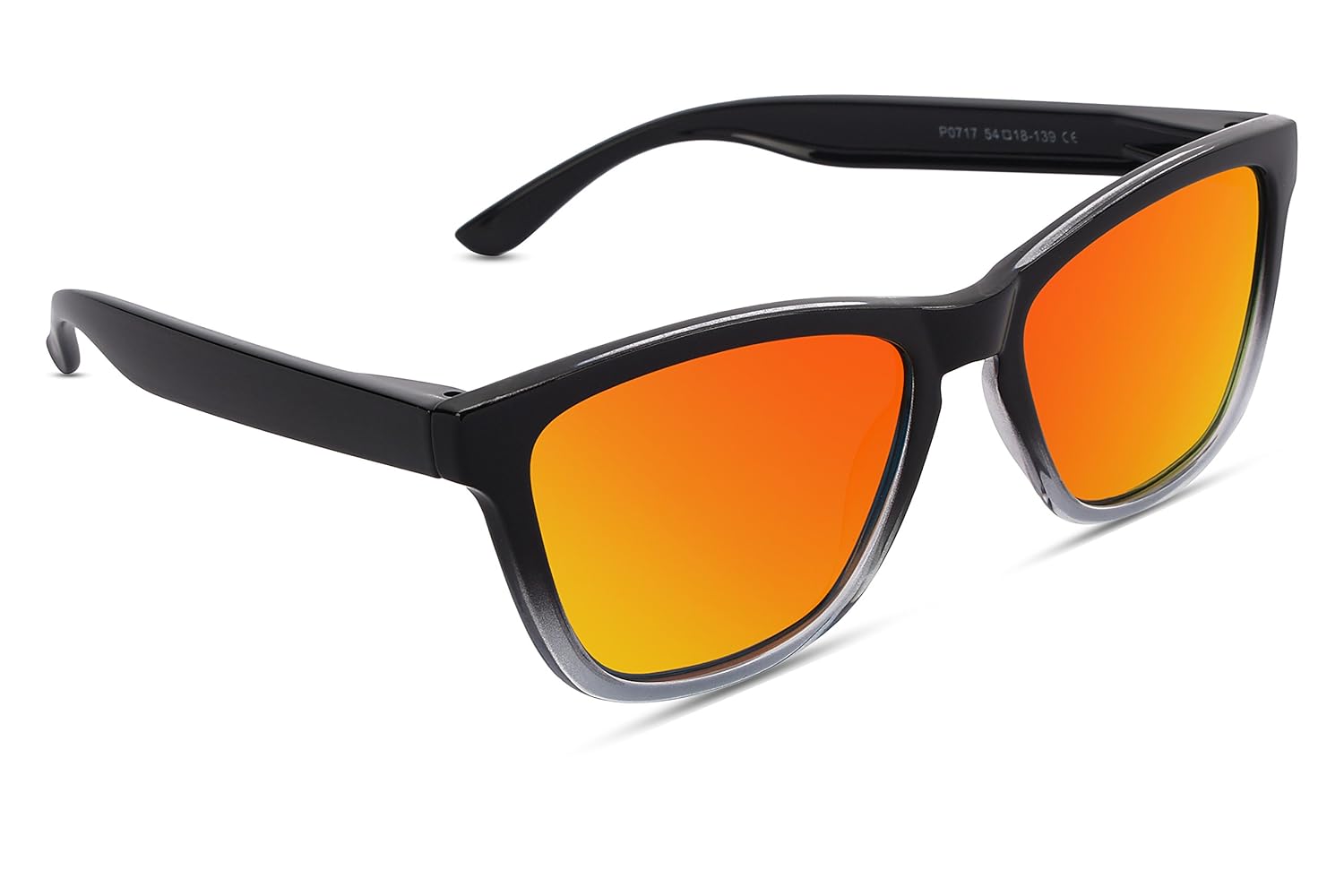 black orange sunglasses