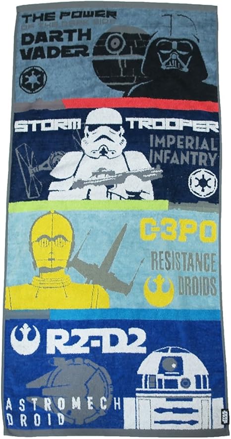 Amazon 丸眞 スター ウォーズ メンバーズ バスタオル 60 120cm 綿