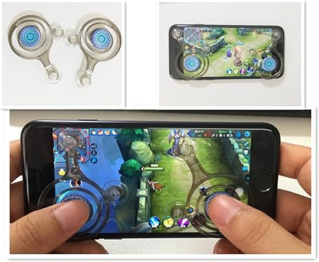 Amazon Ypsm曼荼羅パターンおもちゃゲームコントローラforタブレット電話モバイルジョイスティックタッチ画面joypadタブレット 面白いゲームコントローラ2個 携帯ゲーム おもちゃ