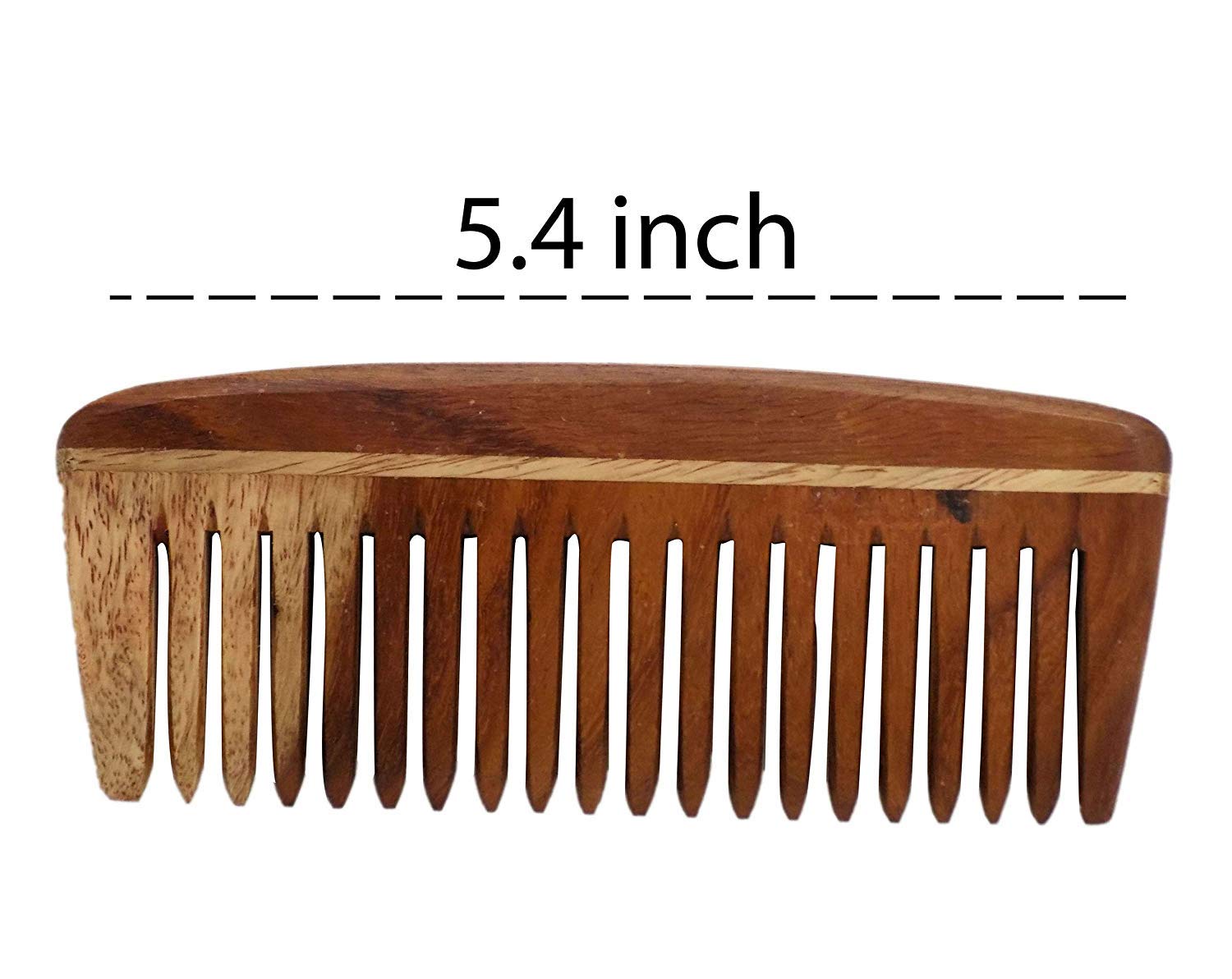 Buy Prime Neem Wood Comb For Hair Regrowth And Control Hair Fall