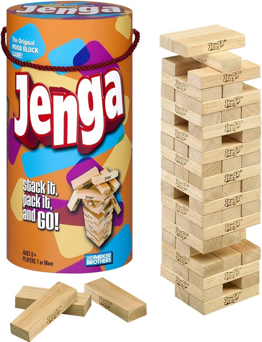 Hasbro Game - Jenga ( Amazon Exclusive)