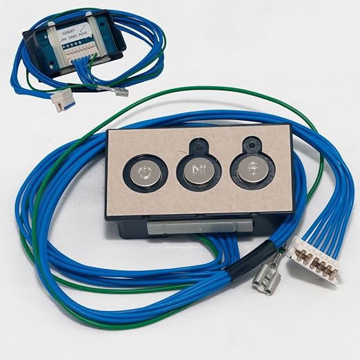 Fisher & Paykel 528607P Dishwasher Control Panel Button Set