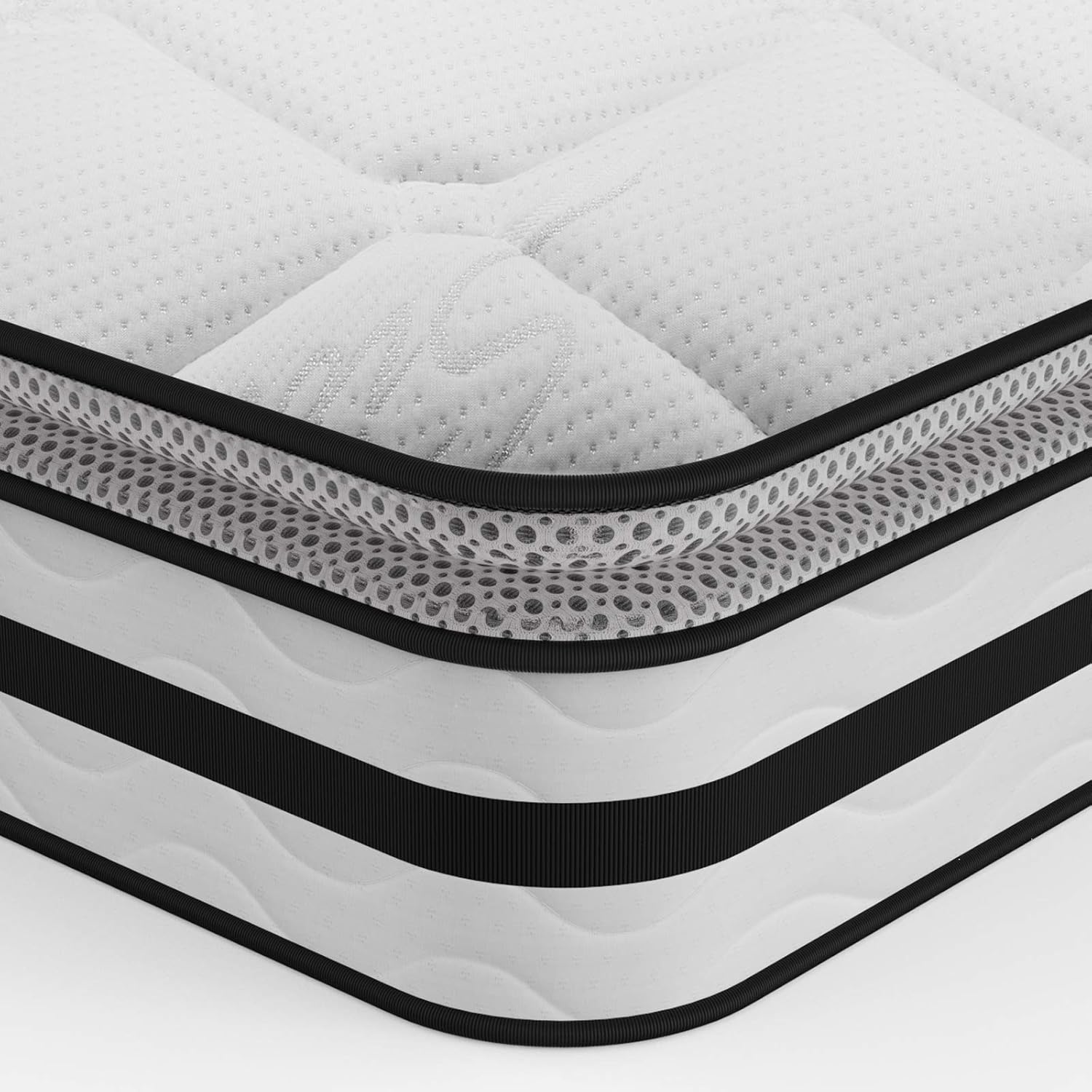 Full Mattress, Morpilot Memory Foam and Innerspring Hybrid