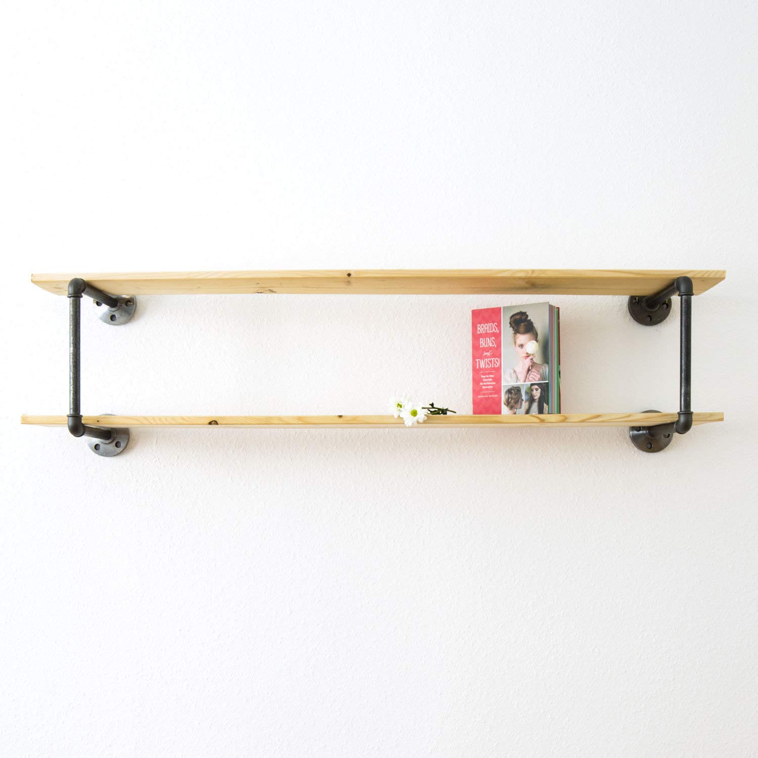 Various Regal im Industrial Design - Bücherregal, Wandregal