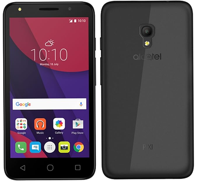 TBOC® Transparent Gel TPU Hülle für Alcatel Pixi 4 (5) 4G Ultradünn Flexibel Silikonhülle (Es is Nicht kompatibel mit 3G)