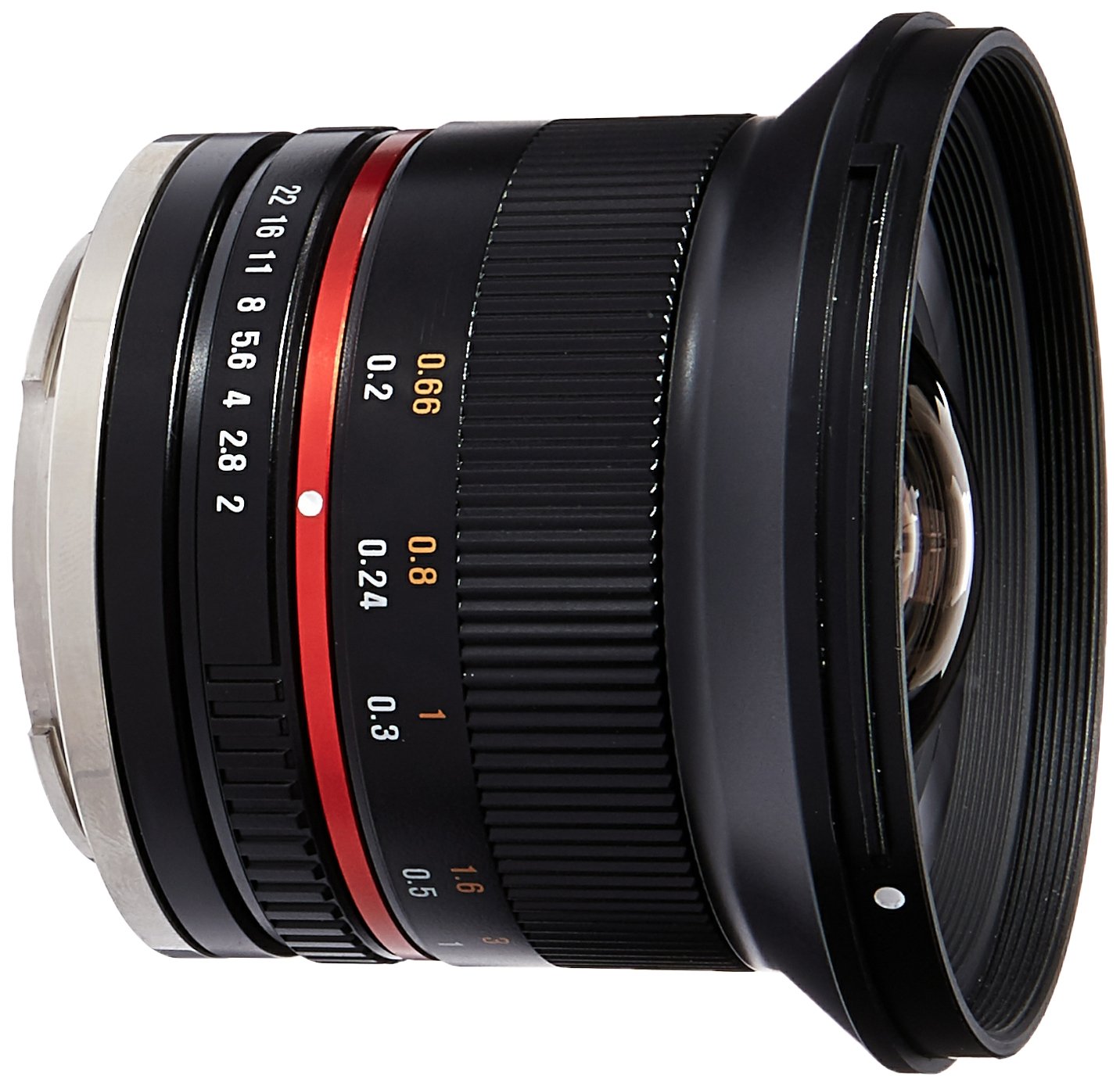 Samyang SY12M-E-BK 12mm F2.0 Ultra Wide Angle Lens for Sony E Cameras, Black