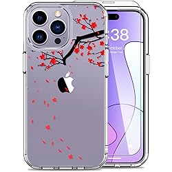 LUHOURI for iPhone 15 Pro Max Case with Screen