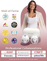 Momcozy M5 Smart Wearable Breast Pump Hands-Free Electric Pump view 5