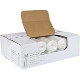TYPLASTICS 40-45 Gallon Clear Trash Can Liners - 40" x 48" | High Density Garbage Bags - Case of 250 &ndash; Multipurpose for Office, Outdoor, Recycling, Industrial and Commercial
