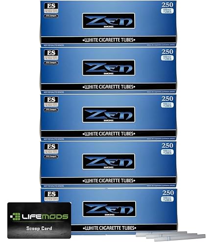 best ultra light cigarette tubes Zen Cigarette Tubes