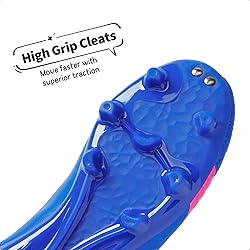 DREAM PAIRS Boys Girls Soccer Cleats Youth Firm