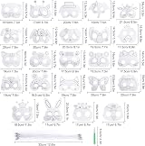 Heveer 24 Pack Animal Cardboard Colour-In Masks Kids DIY Graffiti Art Craft view 7