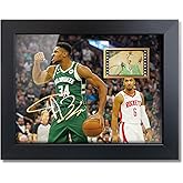 sufenvera Basketball Fans Poster - Print Signed Giannis Antetokounmpo Framed Mini Film Photo Display,Great Birthday Christmas Gifts for Boys/Men 8x6 Inches