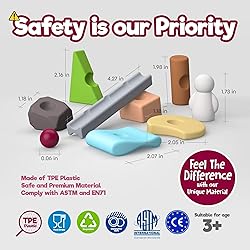 Taksa Toys Creative Unique Building Stem Toys for
