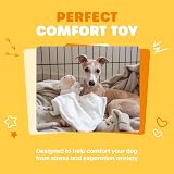 Webbox Layla the Cuddle Lamb Soft Blanket Toy for Dogs Puppies Crinkle Squeaker view 5