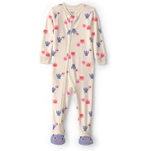 Carter's Baby Girls' 1-piece Fleece Pj