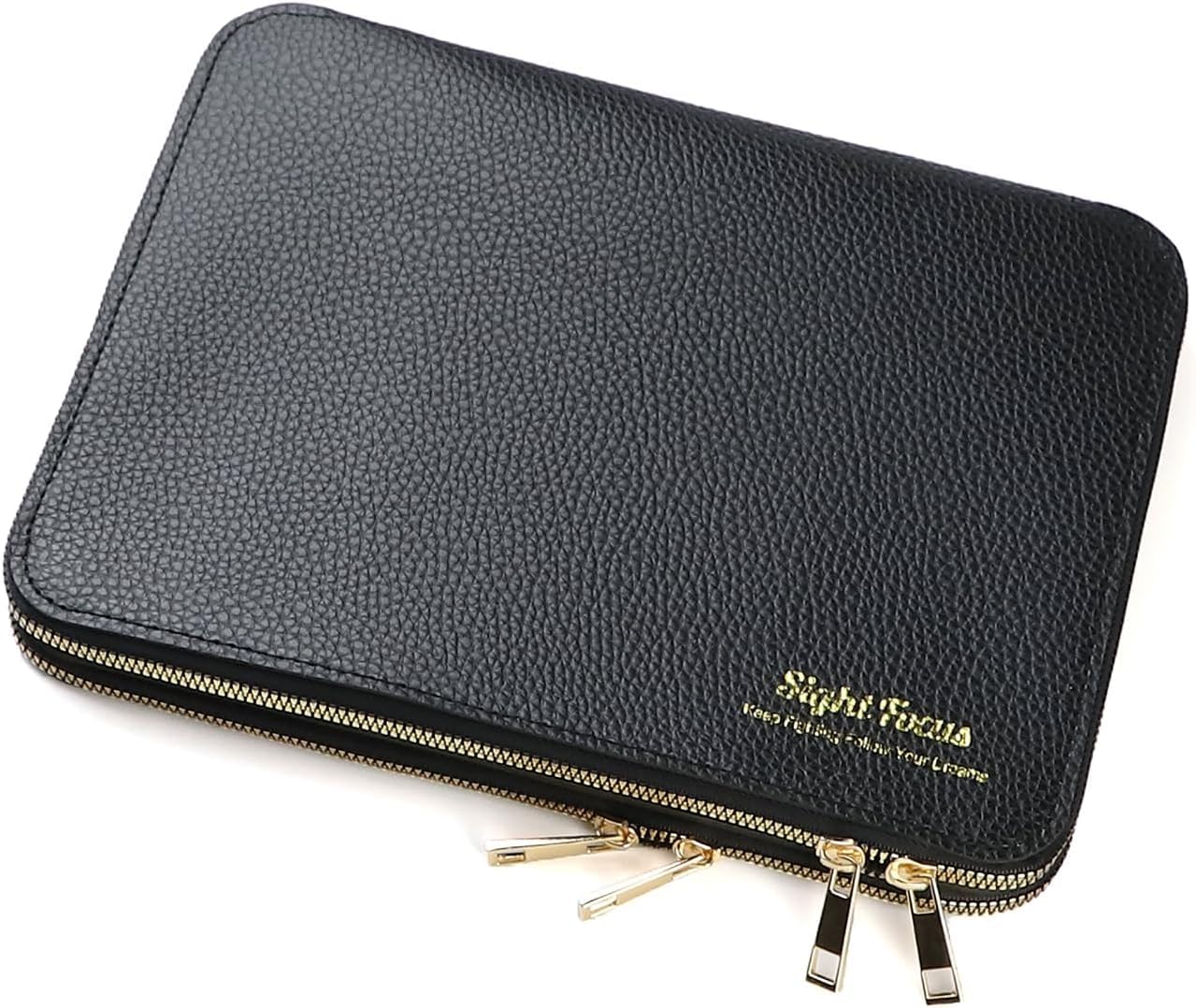 40 Slots Big Case Bag Watch Band Storage Strap Organizer Double Layer, Watch and Straps Collection for Apple Watch Band Organizer Jewelry Box Garmin Fitbit Samsung Galaxy Smart Watch Holder Men Ladies